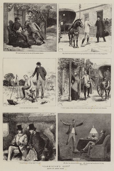 Carristons Geschenk von Adrien Emmanuel Marie